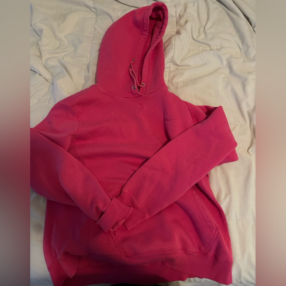 Pink Nike hoodie Xl